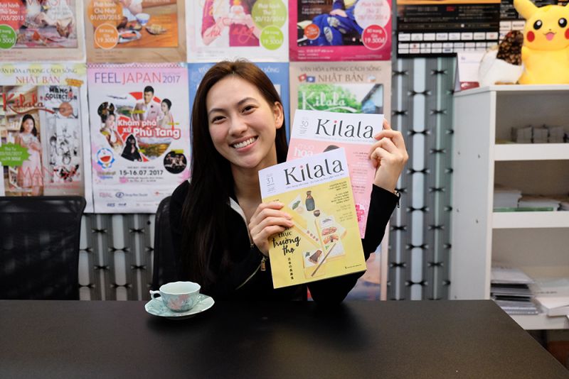 Phương Anh Đào tại văn phòng Kilala